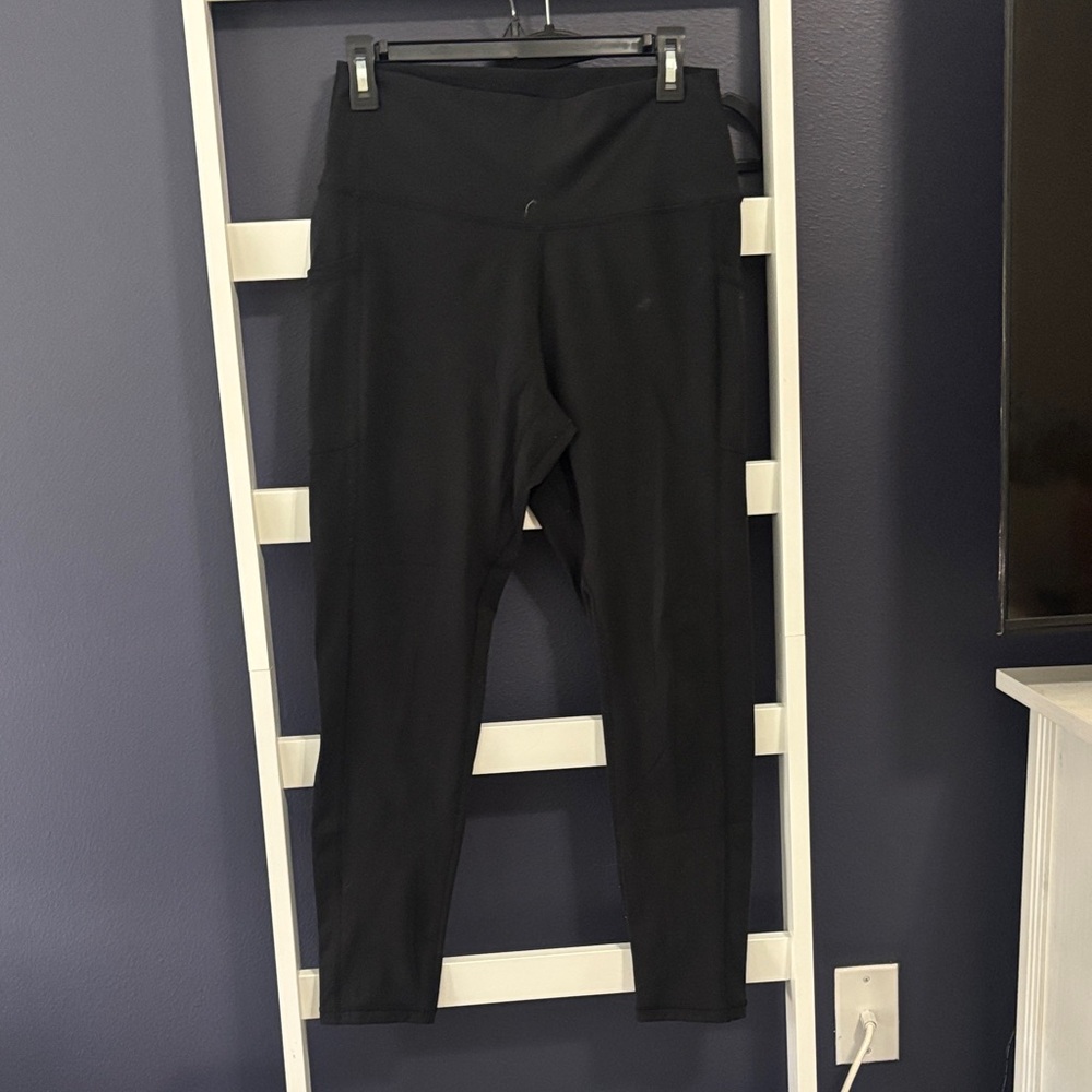 Black High-Waisted Leggings
